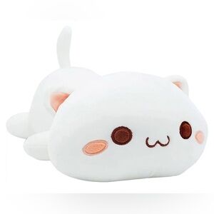 Onsoyours Cute Kitten Plush Toy 12" Stuffed Animal Pet Kitty Soft Anime Cat